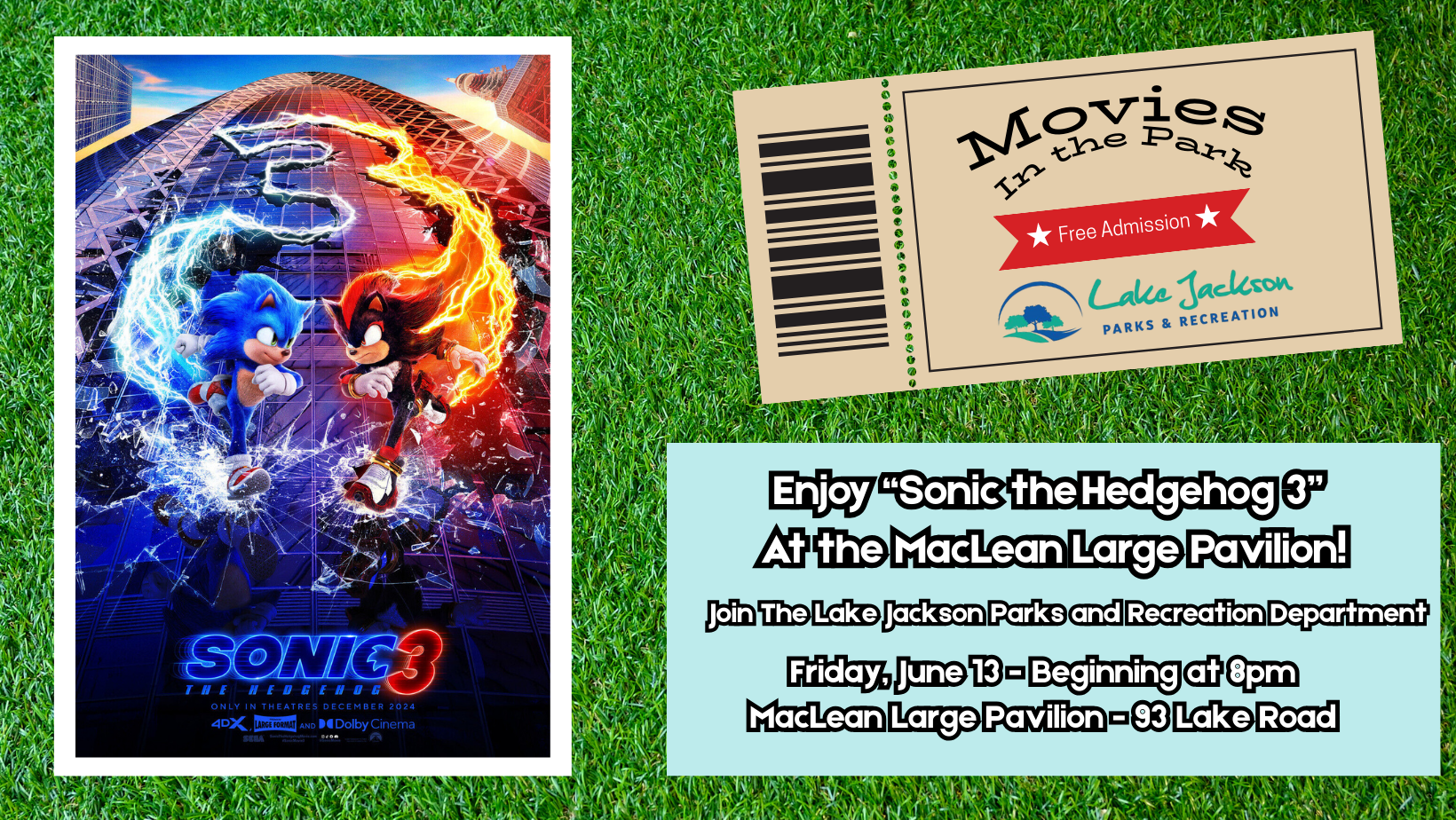 Sonic the Hedgehog 3 - June 13