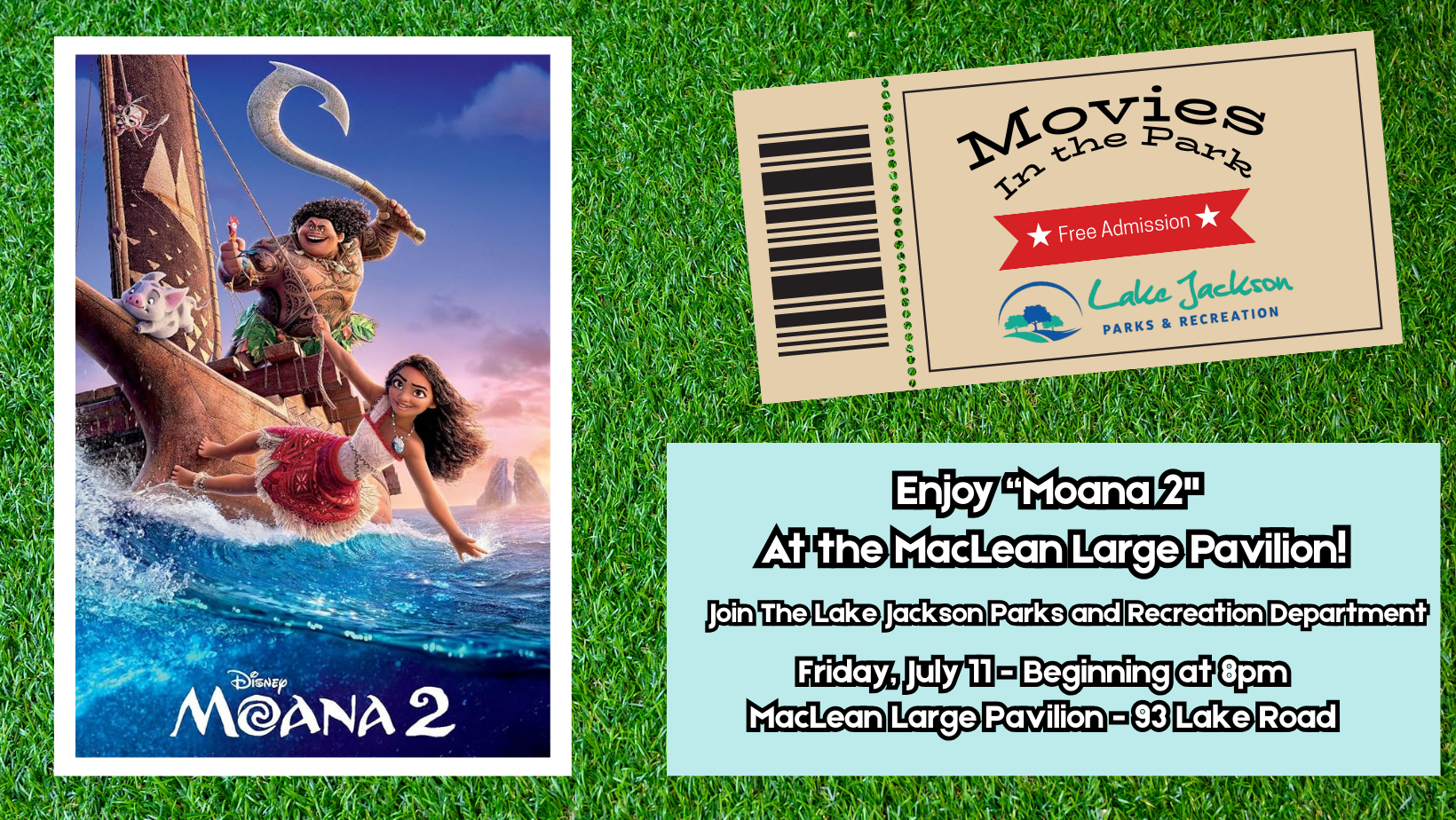 Moana 2 - July 11